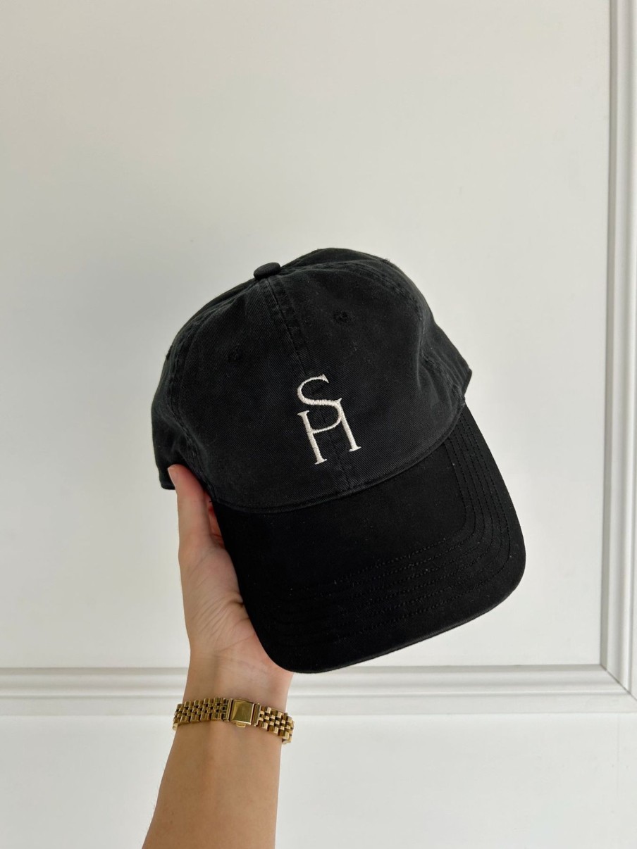 Women Saint Harlowe Hats | The Saint Harlowe Cap|Black