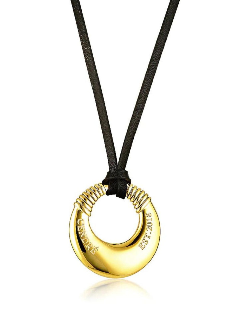 Women Cendré Jewellery | Marloes Necklace|Black