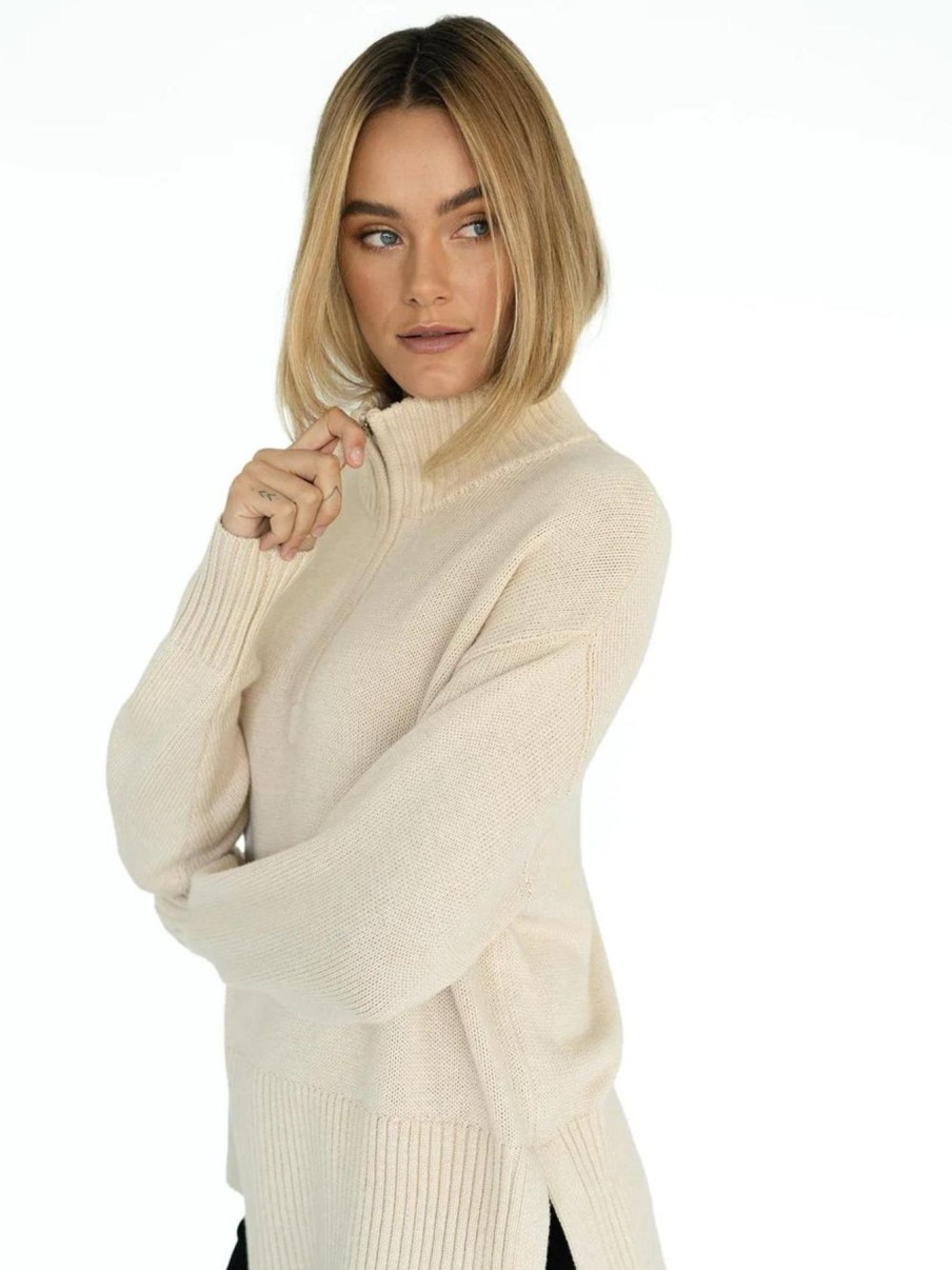 Women Humidity Knitwear | Gabriel Zip Jumper