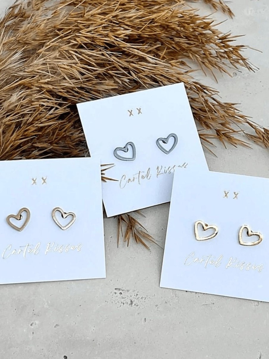 Women Cartel Kisses Jewellery | Sweet Hearts Earrings