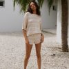 Women Saint Harlowe Tops | Samia Top|Sand