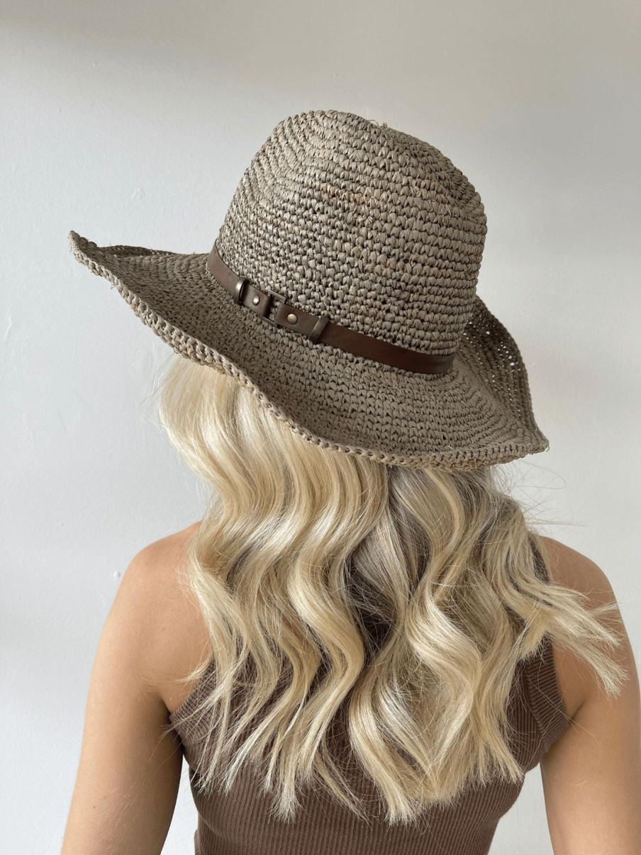 Women Rigon Hats | Zoey Wide Brim Fedora