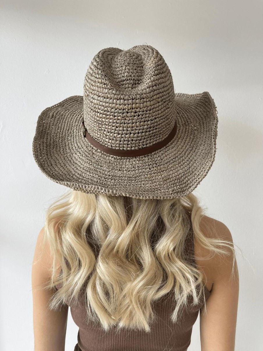 Women Rigon Hats | Zoey Wide Brim Fedora