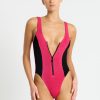 Women Bond-Eye One Pieces | Splice Mara One Piece|Raspberry