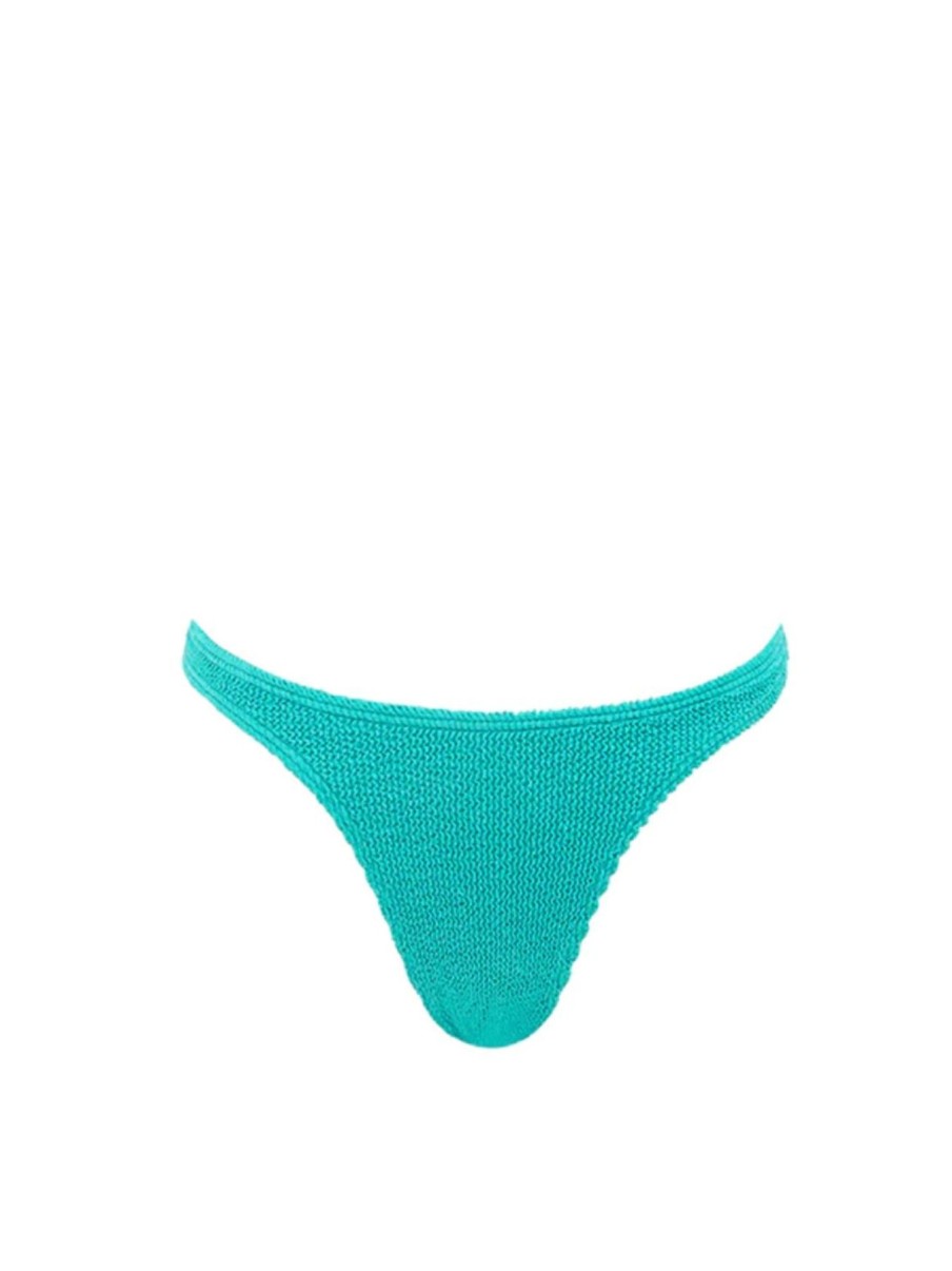 Women Bond-Eye Bikini Bottoms | Scene Brief|Turquoise Shimmer