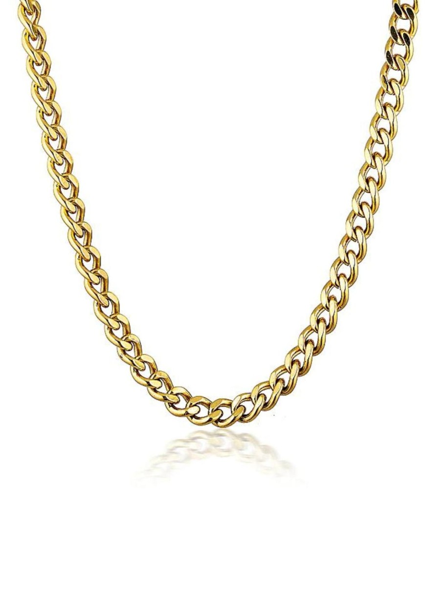 Women Cendré Jewellery | Camelia Chain Necklace|Gold