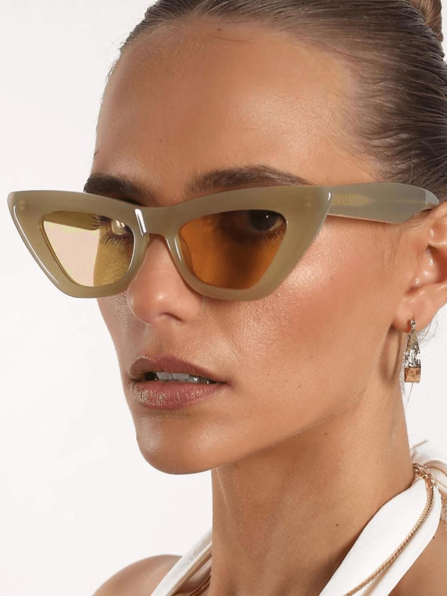 Women BANBE Sunglasses | The Helena|Taupe-Acid