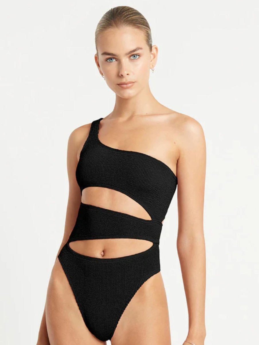 Women Bond-Eye One Pieces | Rico One Piece|Black