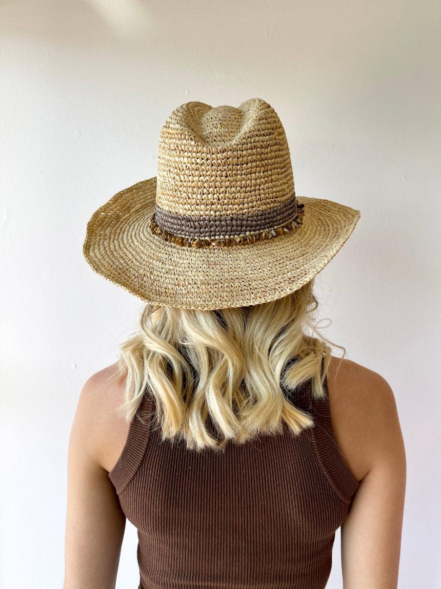 Women Rigon Hats | Castaway Handwoven Raffia Cowboy